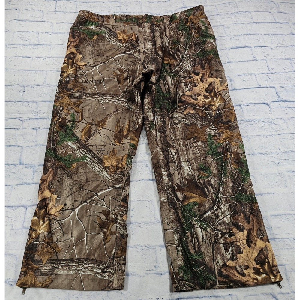 RedHead Bone Dry Hunting Pants MENS 3XL Brown Realtree Xtra Camo Outdoor